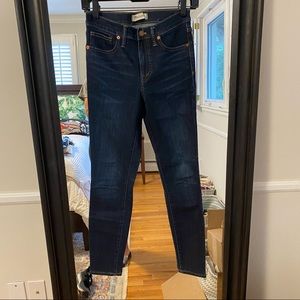Madewell 9” High Rise Skinny Jeans
